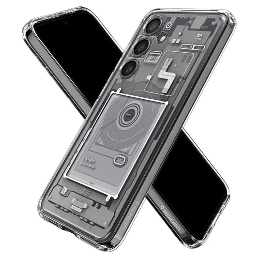 Kotelo Samsung Galaxy S24 S921:lle, Spigen, Ultra Hybrid Zero One, Valkoinen