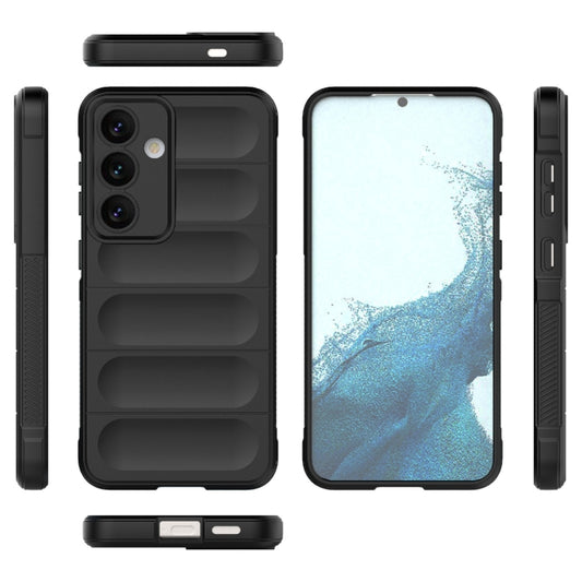 Kuori Samsung Galaxy S24 S921:lle, Techsuit, Magic Shield, Musta