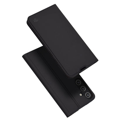 Kuori Samsung Galaxy S24 S921:lle, Techsuit, Magskin Book, Musta