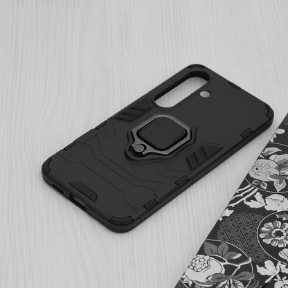 Kotelo Samsung Galaxy S24 S921:lle, Techsuit, Shield, Musta