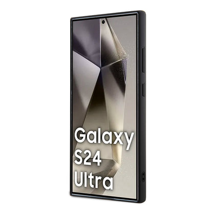 Suojakotelo Samsung Galaxy S24 Ultra S928:lle, Karl Lagerfeld, 3D Rubber Ikonik Karl, Musta