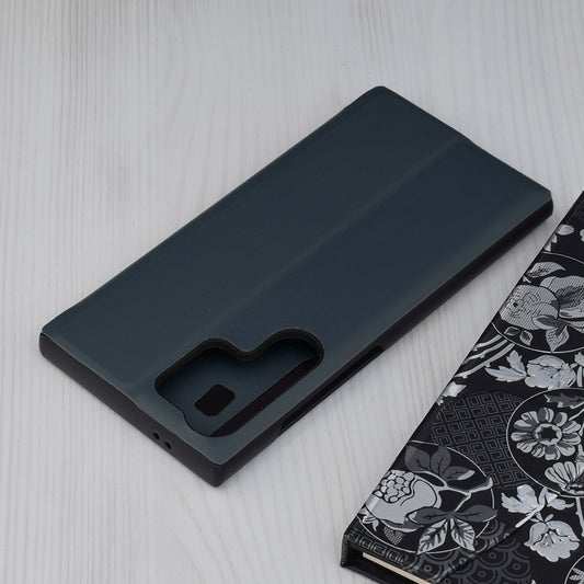 Kuori Samsung Galaxy S24 Ultra S928:lle, Techsuit, eFold, Tummansininen