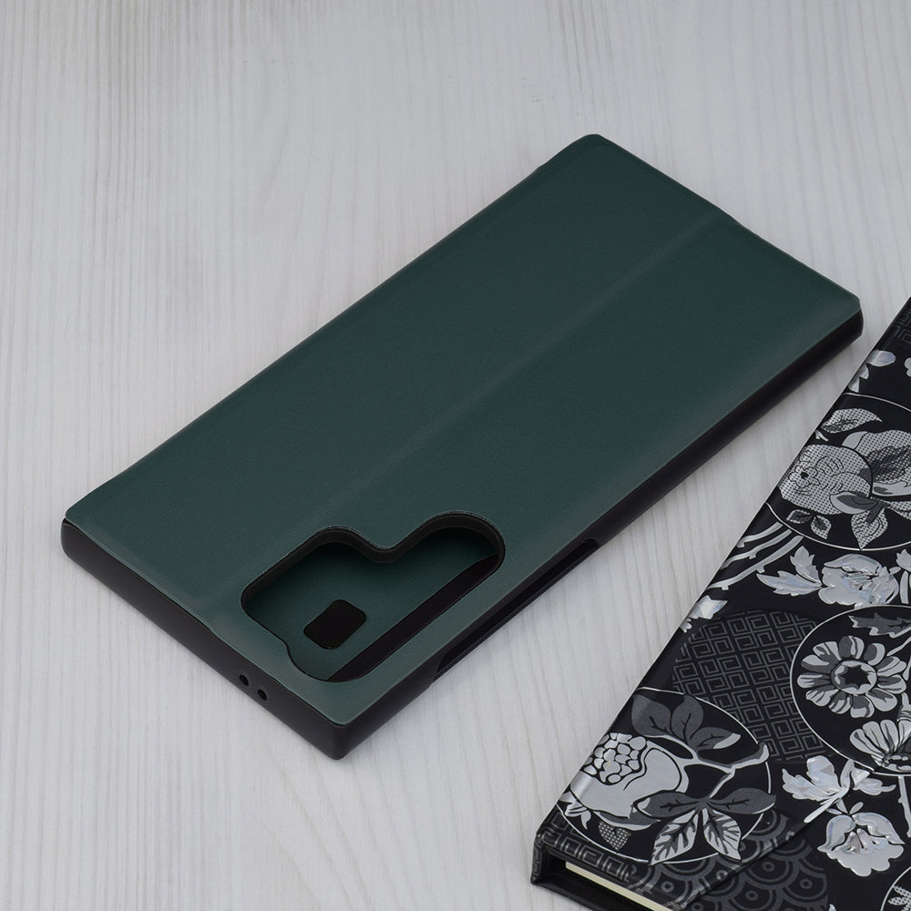 Case for Samsung Galaxy S24 Ultra S928, Techsuit, eFold, Green