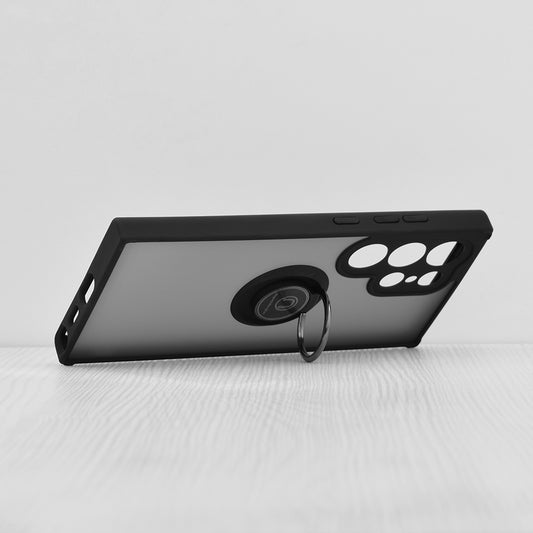 Kuori Samsung Galaxy S24 Ultra S928:lle, Techsuit, Glinth, Musta