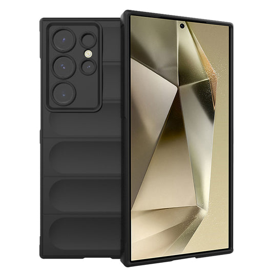 Kuori Samsung Galaxy S24 Ultra S928:lle, Techsuit, Magic Shield, Musta