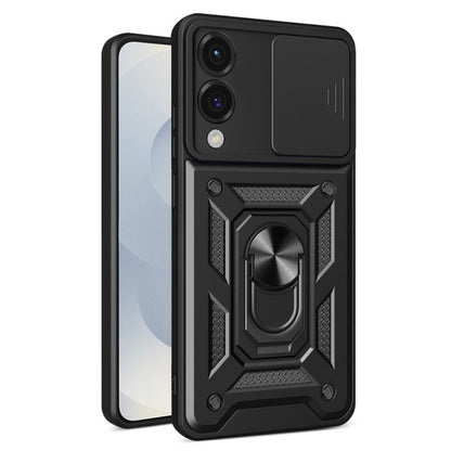 Kuori Samsung Galaxy S25 Edge S937:lle, Techsuit, CamShield, Musta