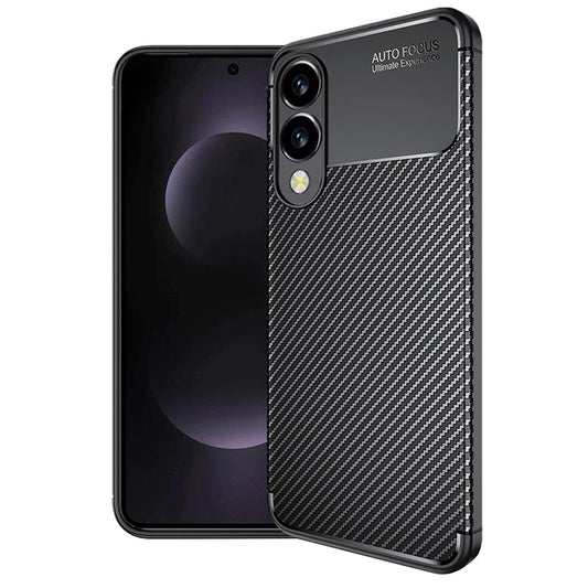 Kuori Samsung Galaxy S25 Edge S937:lle, Techsuit, Hiilikuitu, Musta