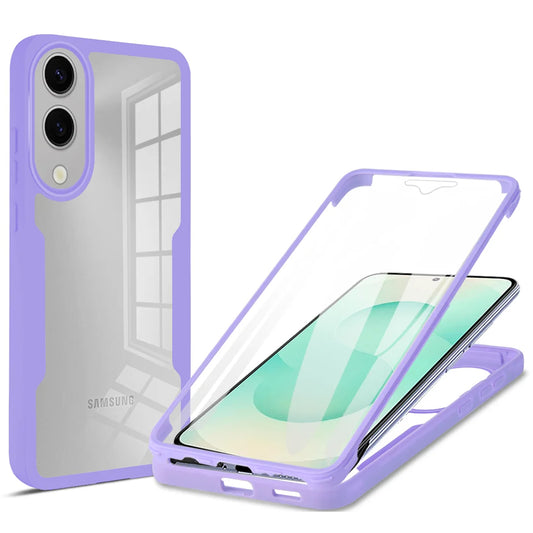Kuori Samsung Galaxy S25 Edge S937:lle, Techsuit, ColorVerse 360, violetti