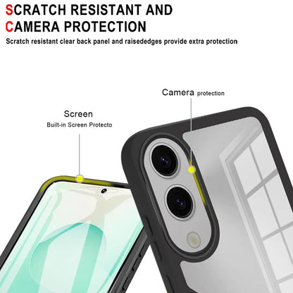 Case for Samsung Galaxy S25 Edge S937, Techsuit, ColorVerse 360, Black