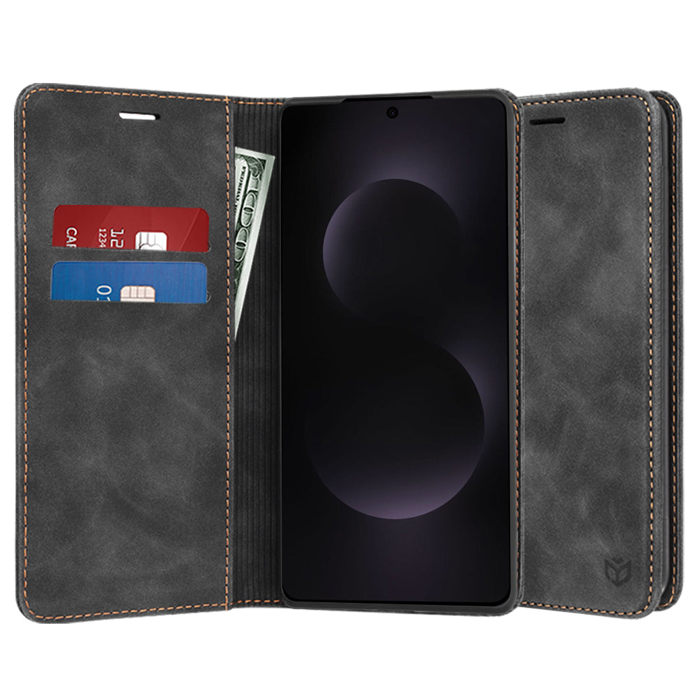 Case for Samsung Galaxy S25 Edge S937, Techsuit, Confy, Black