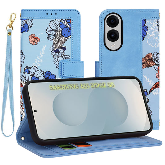 Kuori Samsung Galaxy S25 Edge S937:lle, Techsuit, FlipCraft, Sininen