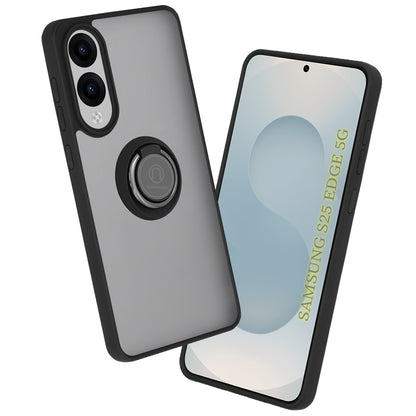 Kuori Samsung Galaxy S25 Edge S937:lle, Techsuit, Glinth, Musta