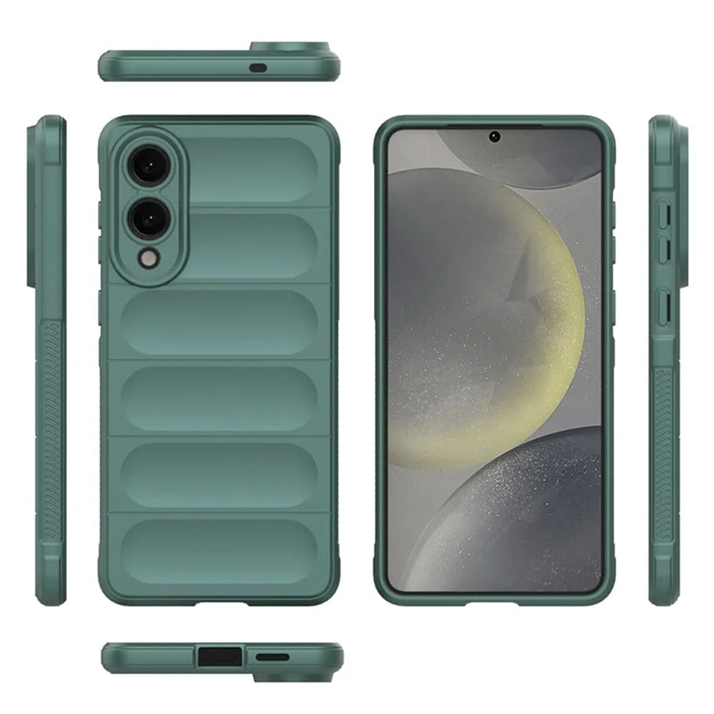 Kuori Samsung Galaxy S25 Edge S937:lle, Techsuit, Magic Shield, Musta