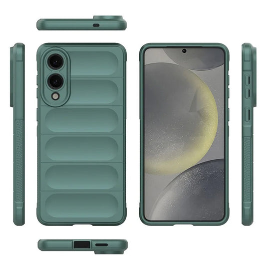 Kuori Samsung Galaxy S25 Edge S937:lle, Techsuit, Magic Shield, Musta