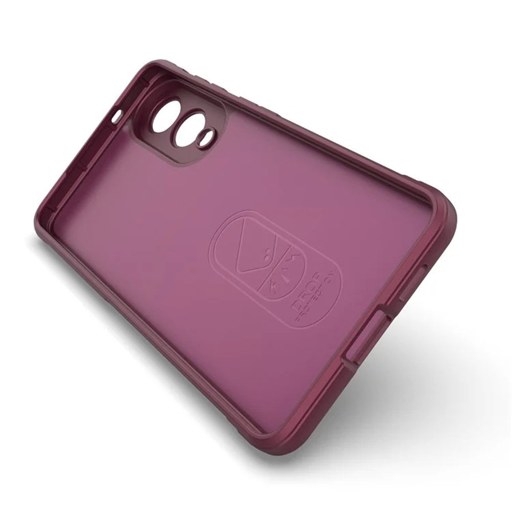 Kuori Samsung Galaxy S25 Edge S937:lle, Techsuit, Magic Shield, Musta