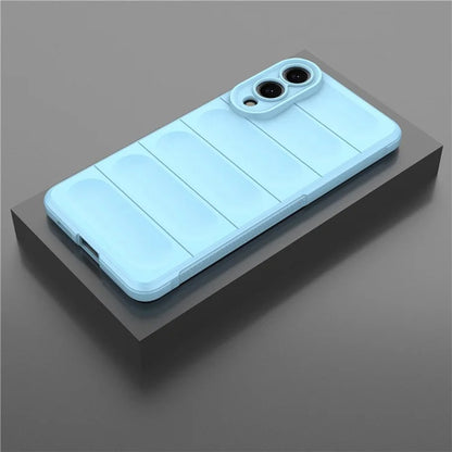 Kuori Samsung Galaxy S25 Edge S937:lle, Techsuit, Magic Shield, Musta