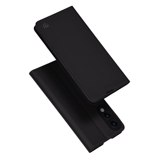 Kuori Samsung Galaxy S25 Edge S937:lle, Techsuit, Magskin Book, Musta