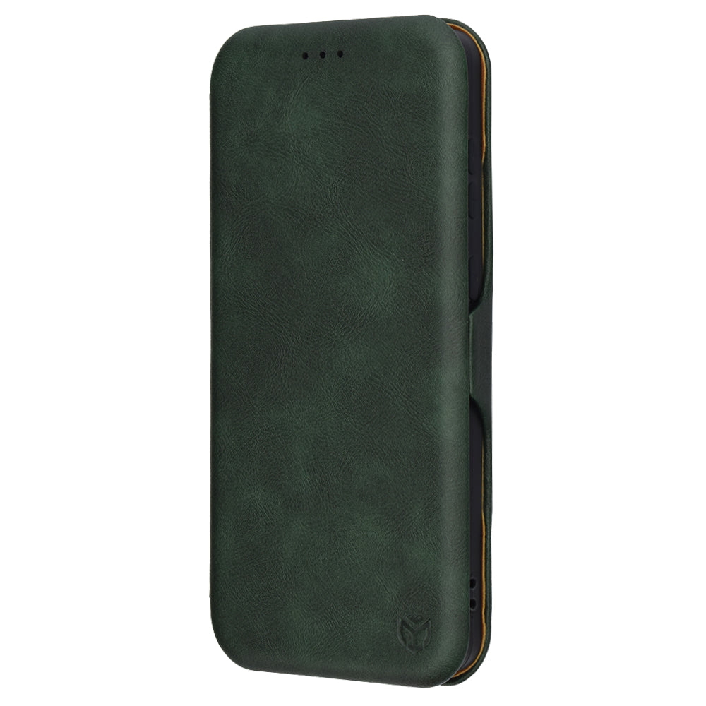 Kuori Samsung Galaxy S25 Edge S937:lle, Techsuit, Safe Wallet Plus, Vihreä