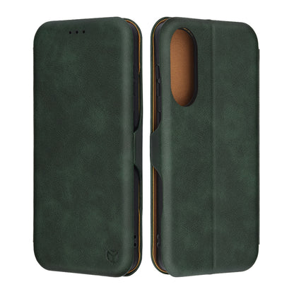 Kuori Samsung Galaxy S25 Edge S937:lle, Techsuit, Safe Wallet Plus, Vihreä