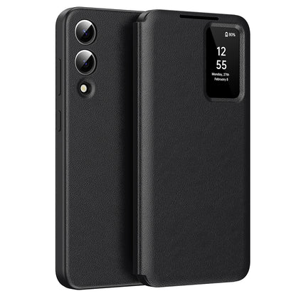 Kuori Samsung Galaxy S25 Edge S937:lle, Techsuit, SmartView, Musta
