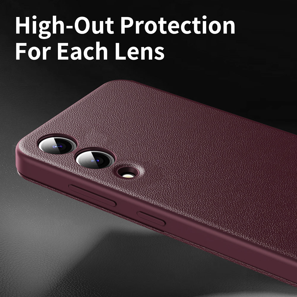 Case for Samsung Galaxy S25 Edge S937, Techsuit, SmartView, Red