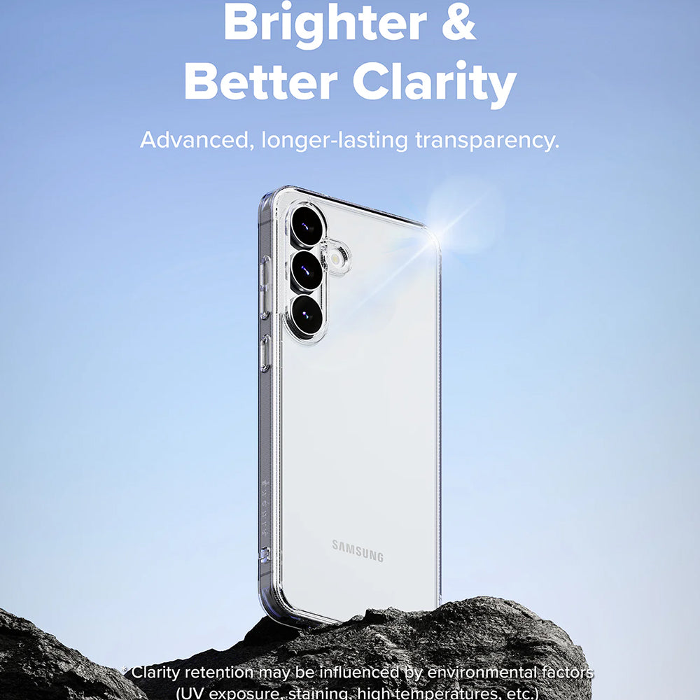 Kuori Samsung Galaxy S25 FE:lle, Ringke, Fusion, Läpinäkyvä
