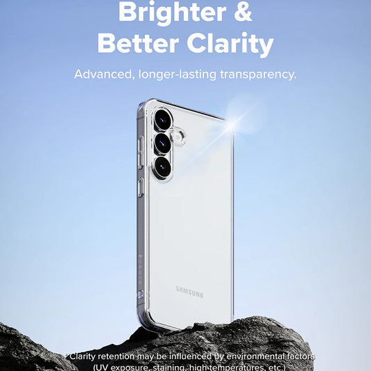 Kuori Samsung Galaxy S25 FE:lle, Ringke, Fusion, Läpinäkyvä