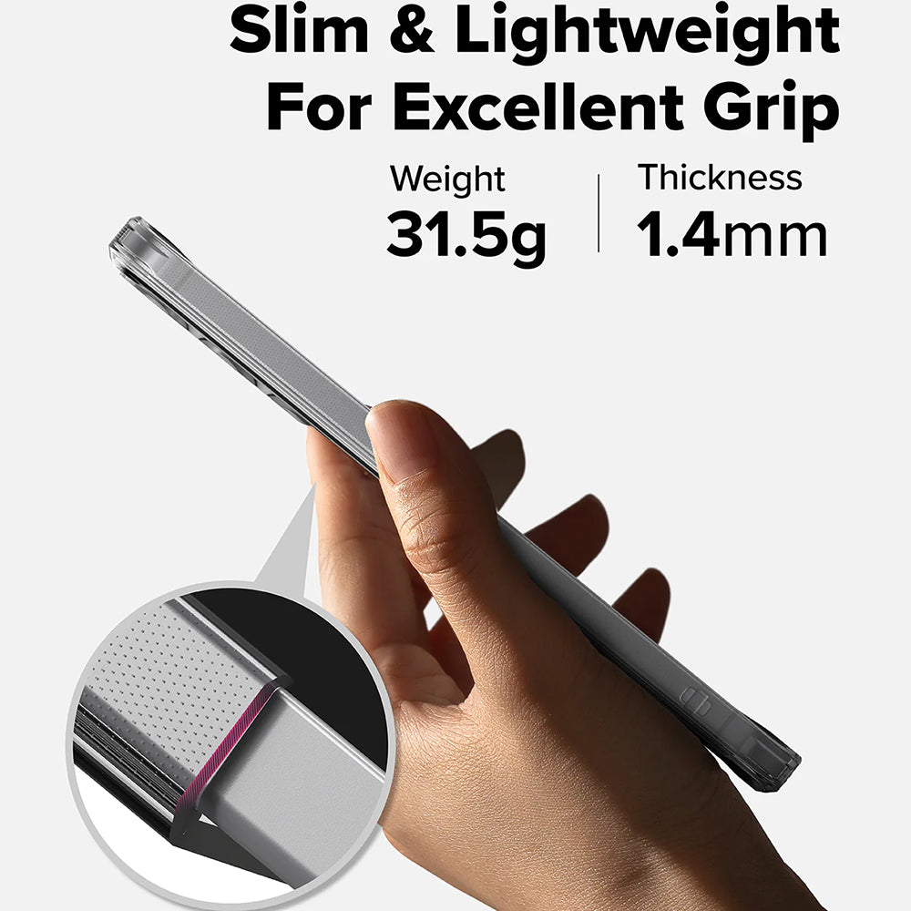 Kuori Samsung Galaxy S25 FE:lle, Ringke, Fusion, Läpinäkyvä
