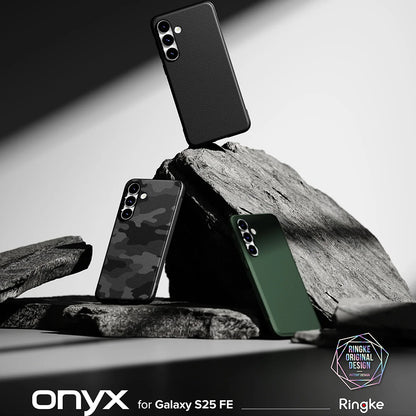 Kuori Samsung Galaxy S25 FE:lle, Ringke, Onyx, Musta