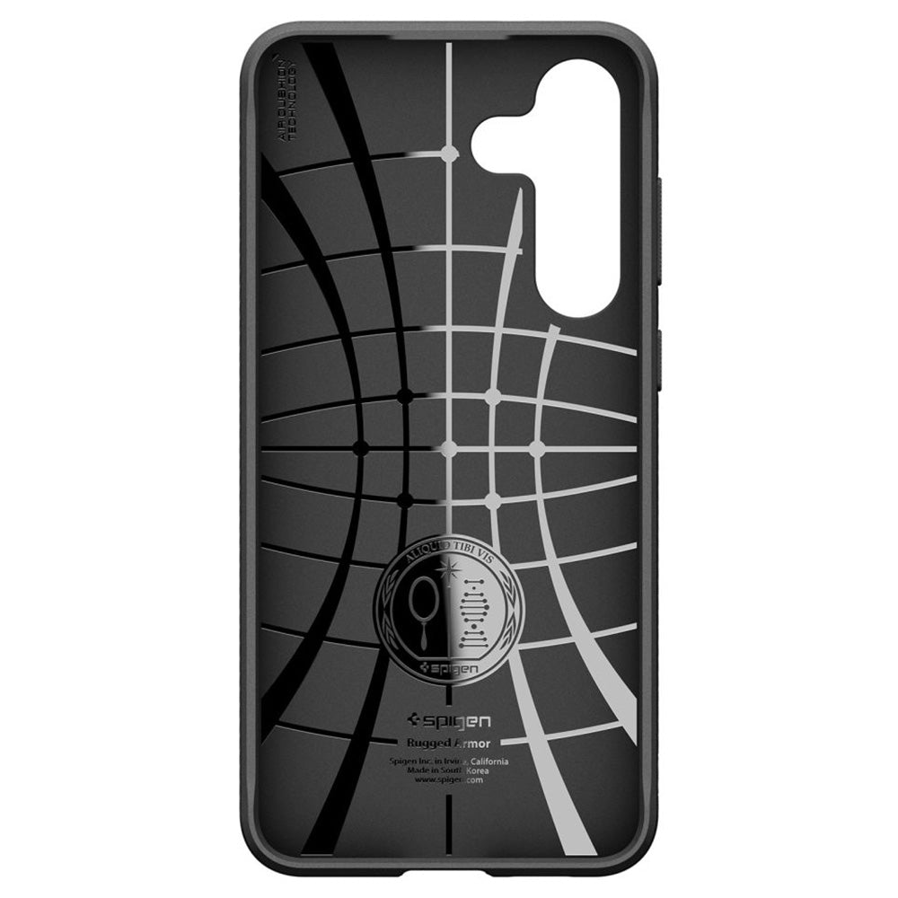 Suojakotelo Samsung Galaxy S25 FE:lle, Spigen, Rugged Armor, Mattamusta ACS10025