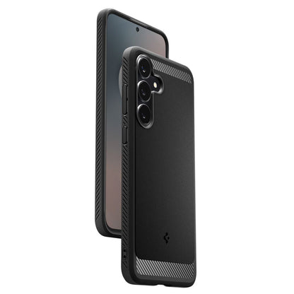 Suojakotelo Samsung Galaxy S25 FE:lle, Spigen, Rugged Armor, Mattamusta ACS10025