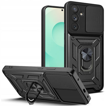 Kuori Samsung Galaxy S25 FE:lle, Techsuit, CamShield, Musta