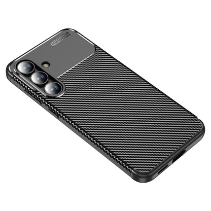 Kuori Samsung Galaxy S25 FE:lle, Techsuit, Hiilikuitu, Musta