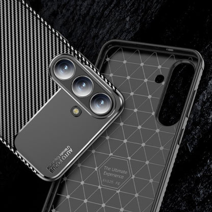 Kuori Samsung Galaxy S25 FE:lle, Techsuit, Hiilikuitu, Musta