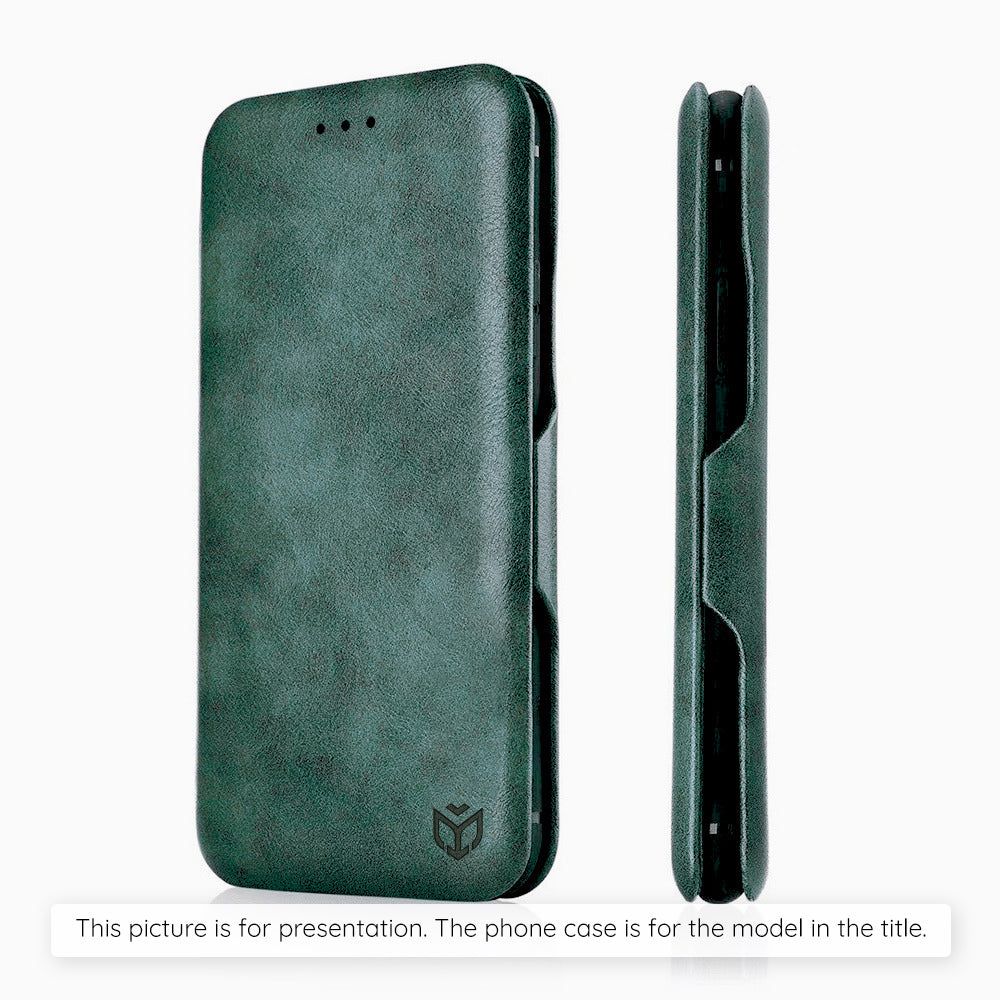 Kuori Samsung Galaxy S25 FE:lle, Techsuit, Safe Wallet Plus, Vihreä