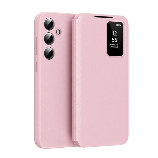 Case for Samsung Galaxy S25 FE, Techsuit, SmartView, Pink