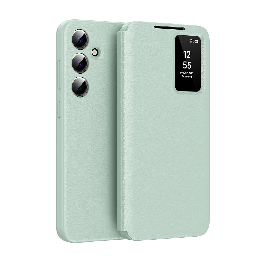 Kuori Samsung Galaxy S25 FE:lle, Techsuit, SmartView, Vihreä