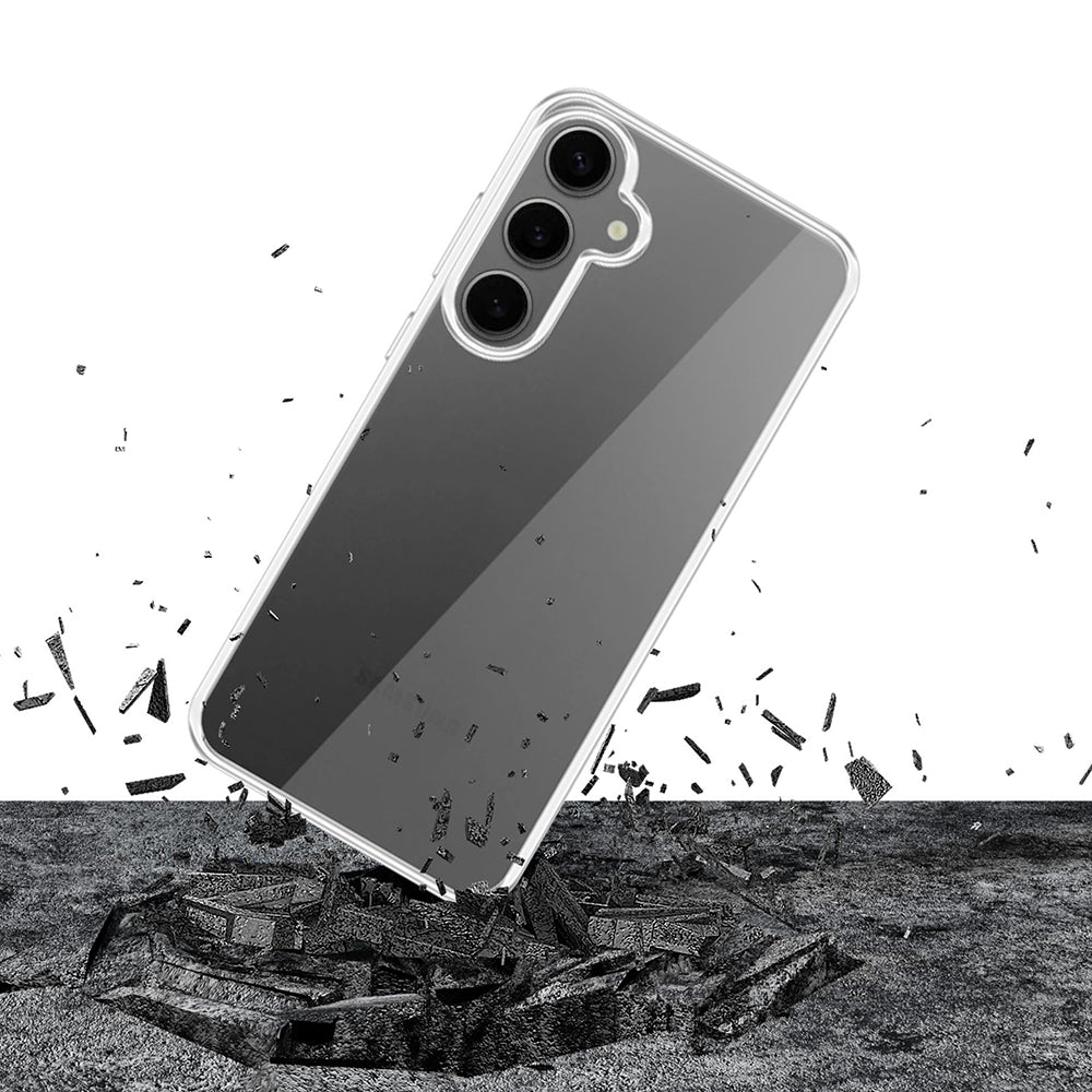 Kuori Samsung Galaxy S25+ S936:lle, 3MK, Kirkas, Läpinäkyvä