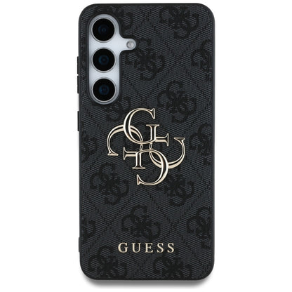 Kotelo Samsung Galaxy S25+ S936:lle, Guess, 4G Big Logo, Musta
