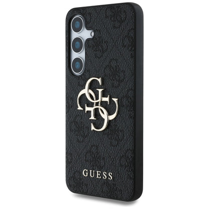 Kotelo Samsung Galaxy S25+ S936:lle, Guess, 4G Big Logo, Musta