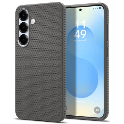 Suojakotelo Samsung Galaxy S25+ S936, Spigen, Liquid Air, Harmaa ACS08980