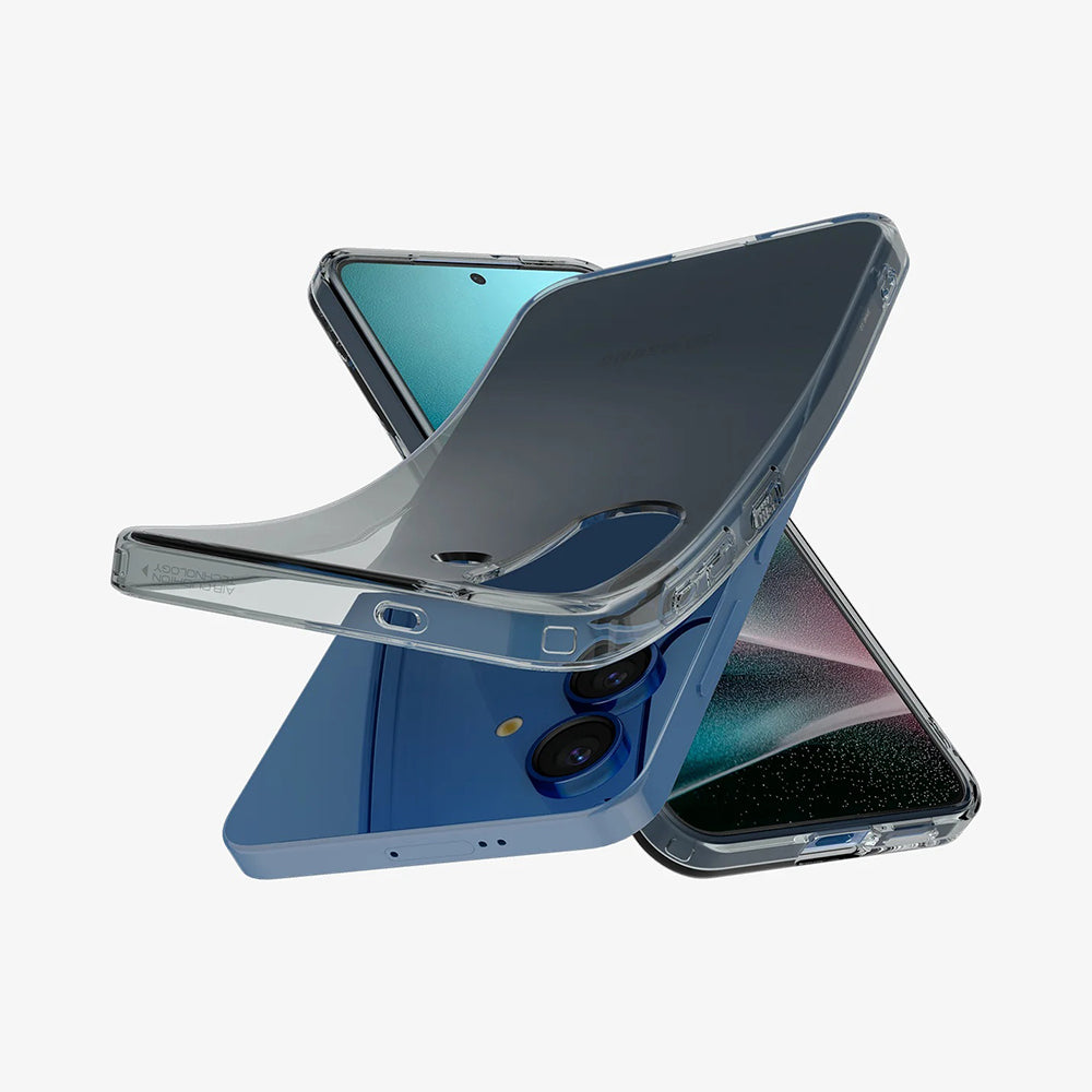 Kotelo Samsung Galaxy S25+ S936, Spigen, Liquid Crystal, Savuinen ACS08975