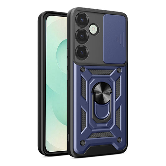Kuori Samsung Galaxy S25+ S936:lle, Techsuit, CamShield, Sininen