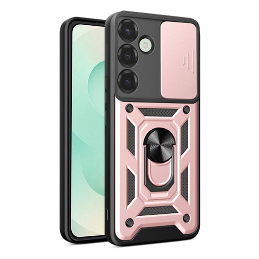 Kuori Samsung Galaxy S25+ S936:lle, Techsuit, CamShield, Vaaleanpunainen