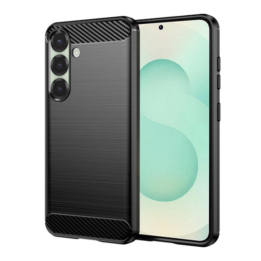 Kuori Samsung Galaxy S25+ S936:lle, Techsuit, Hiili, Musta