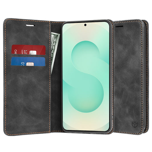 Kuori Samsung Galaxy S25+ S936:lle, Techsuit, Confy, Musta