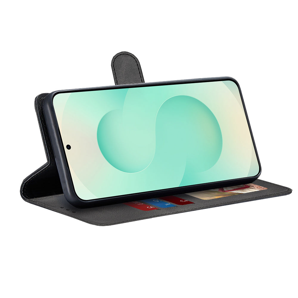 Kuori Samsung Galaxy S25+ S936:lle, Techsuit, Diary Book, Musta