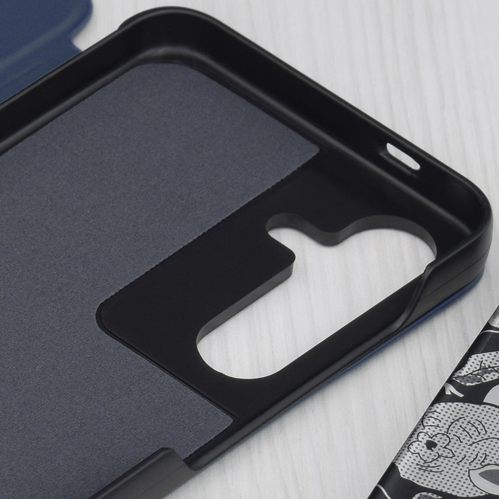 Case for Samsung Galaxy S25+ S936, Techsuit, eFold, Dark Blue