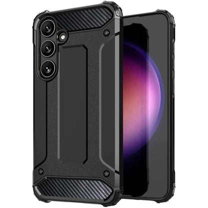 Case for Samsung Galaxy S25+ S936, Techsuit, Hybrid Armor, Black