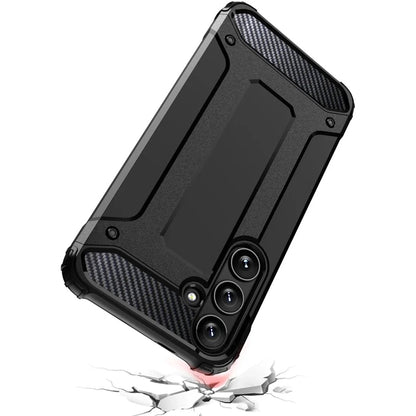 Case for Samsung Galaxy S25+ S936, Techsuit, Hybrid Armor, Black